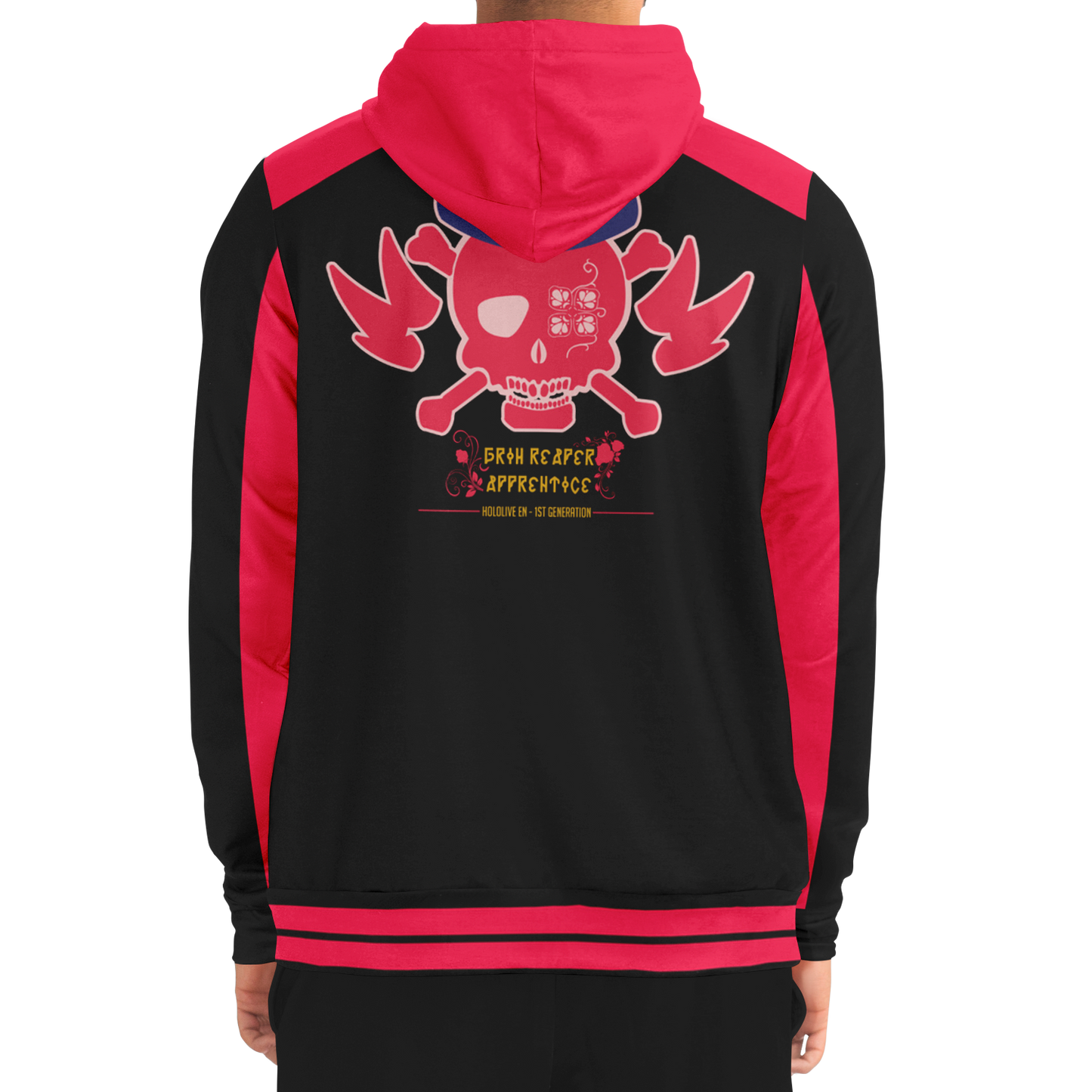 Hololive Myth Mori Calliope Themed Hoodie