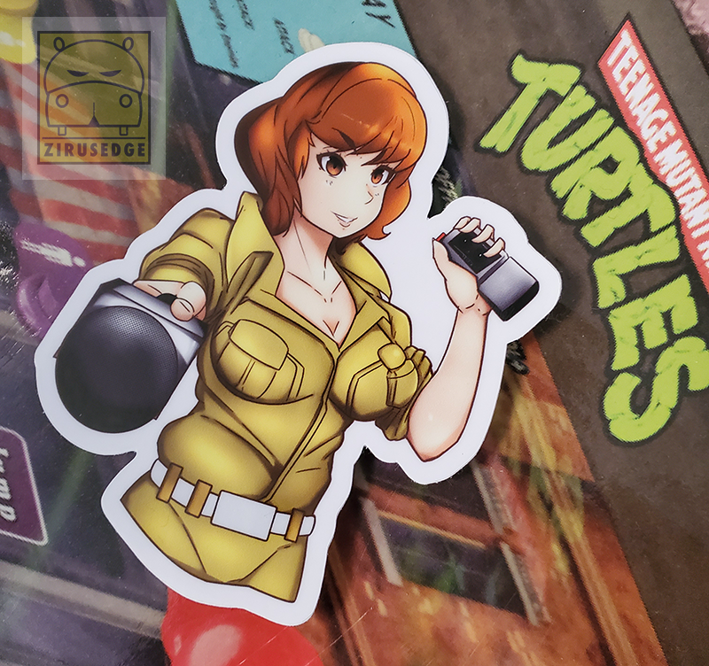 Teenage Mutant Ninja Turtles - April Reporting