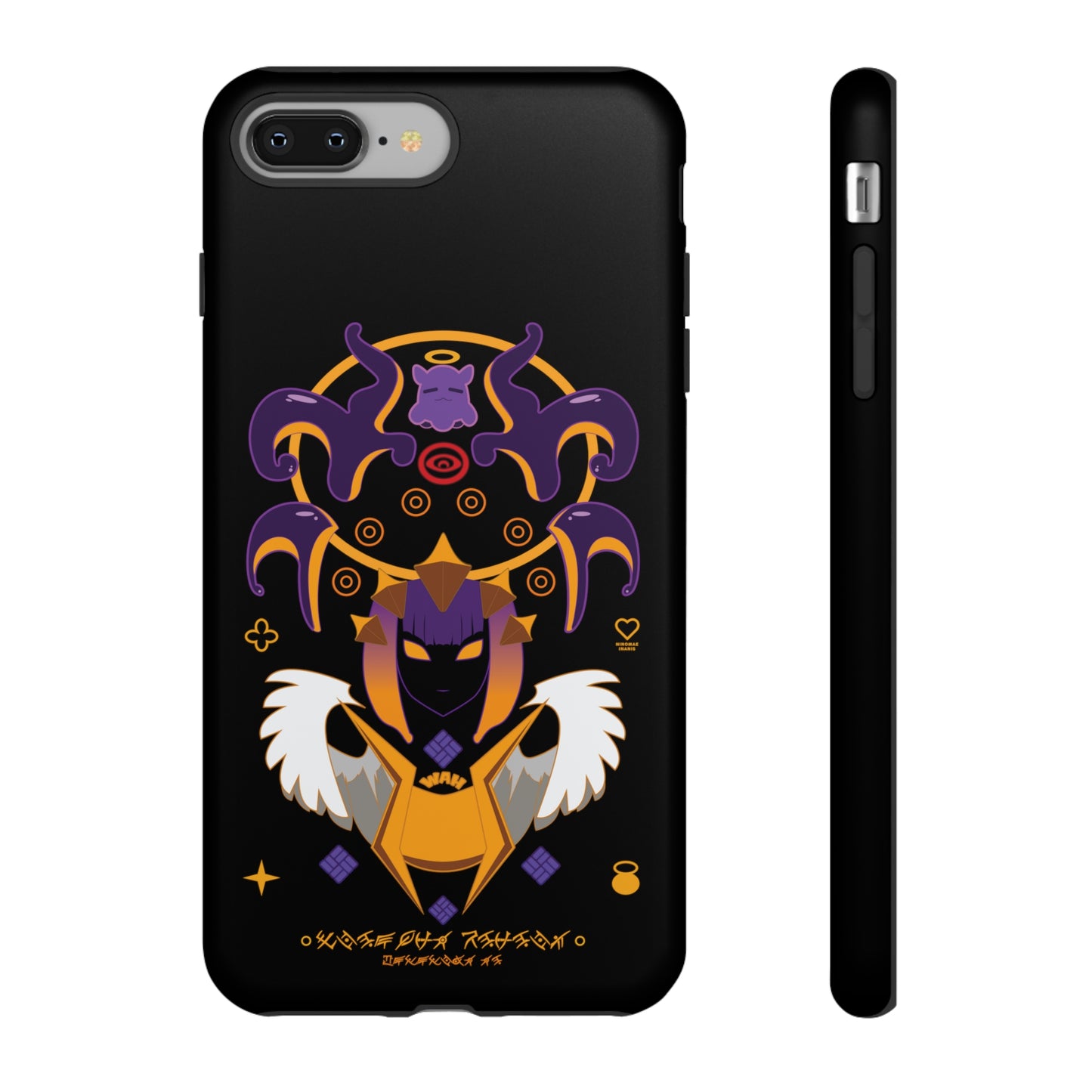 Hololive EN | Ninomae Ina'nis "Ancient Signs" Phone Hard Case Multiple Phone Models