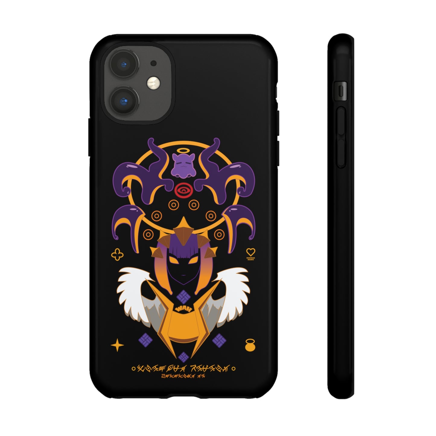 Hololive EN | Ninomae Ina'nis "Ancient Signs" Phone Hard Case Multiple Phone Models