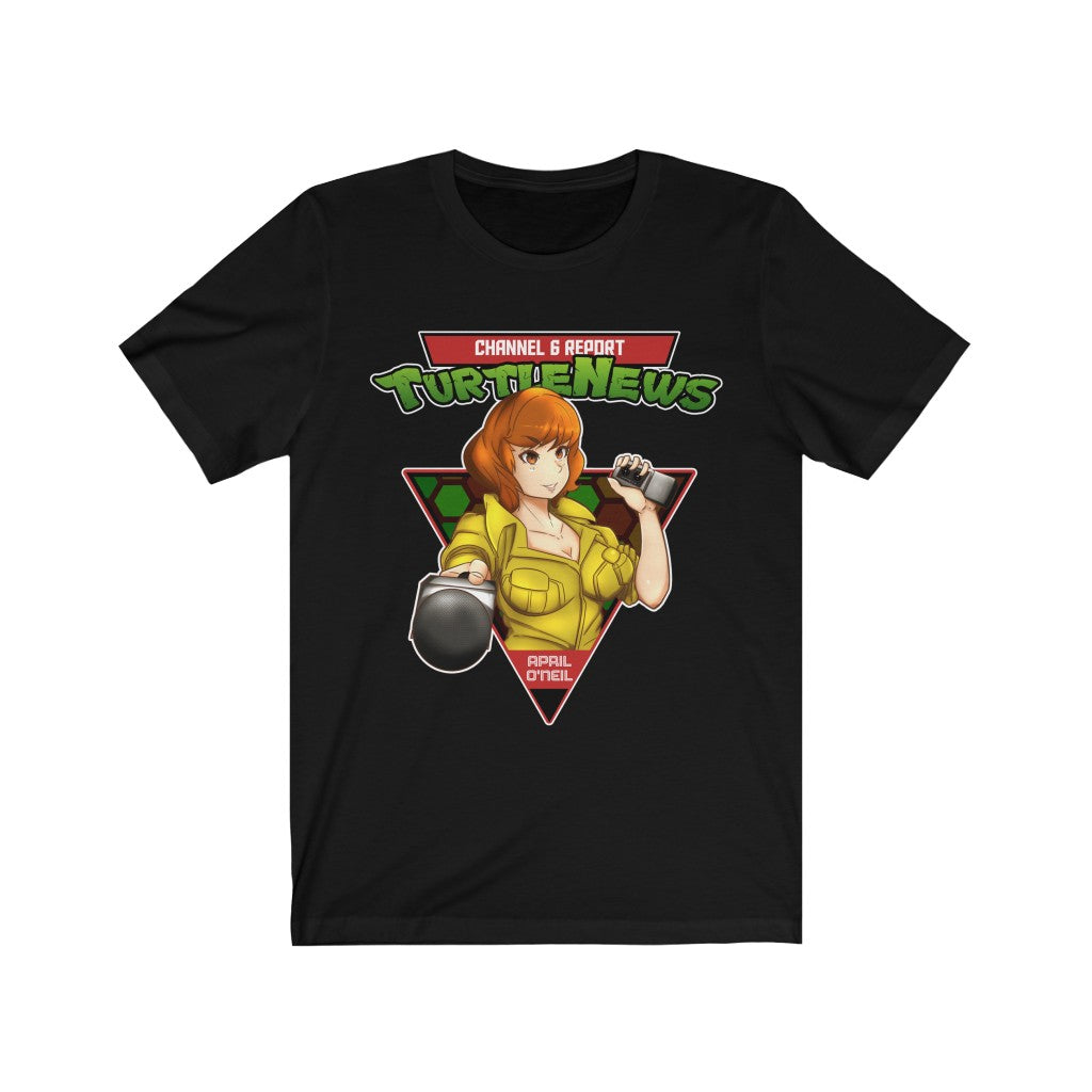 Ninja Turtles - April 'O Neal Reporting In | Unisex T-Shirt