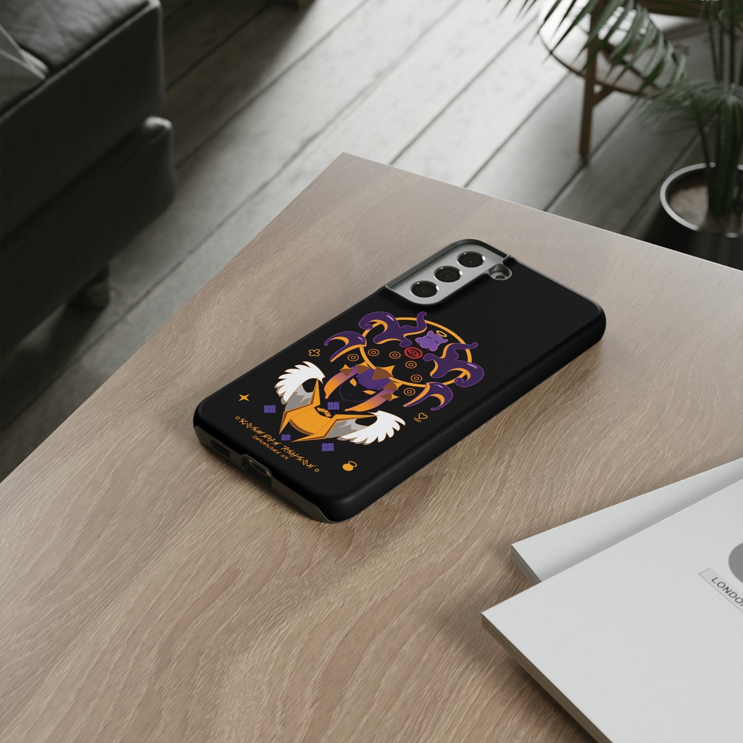 Hololive EN | Ninomae Ina'nis "Ancient Signs" Phone Hard Case Multiple Phone Models