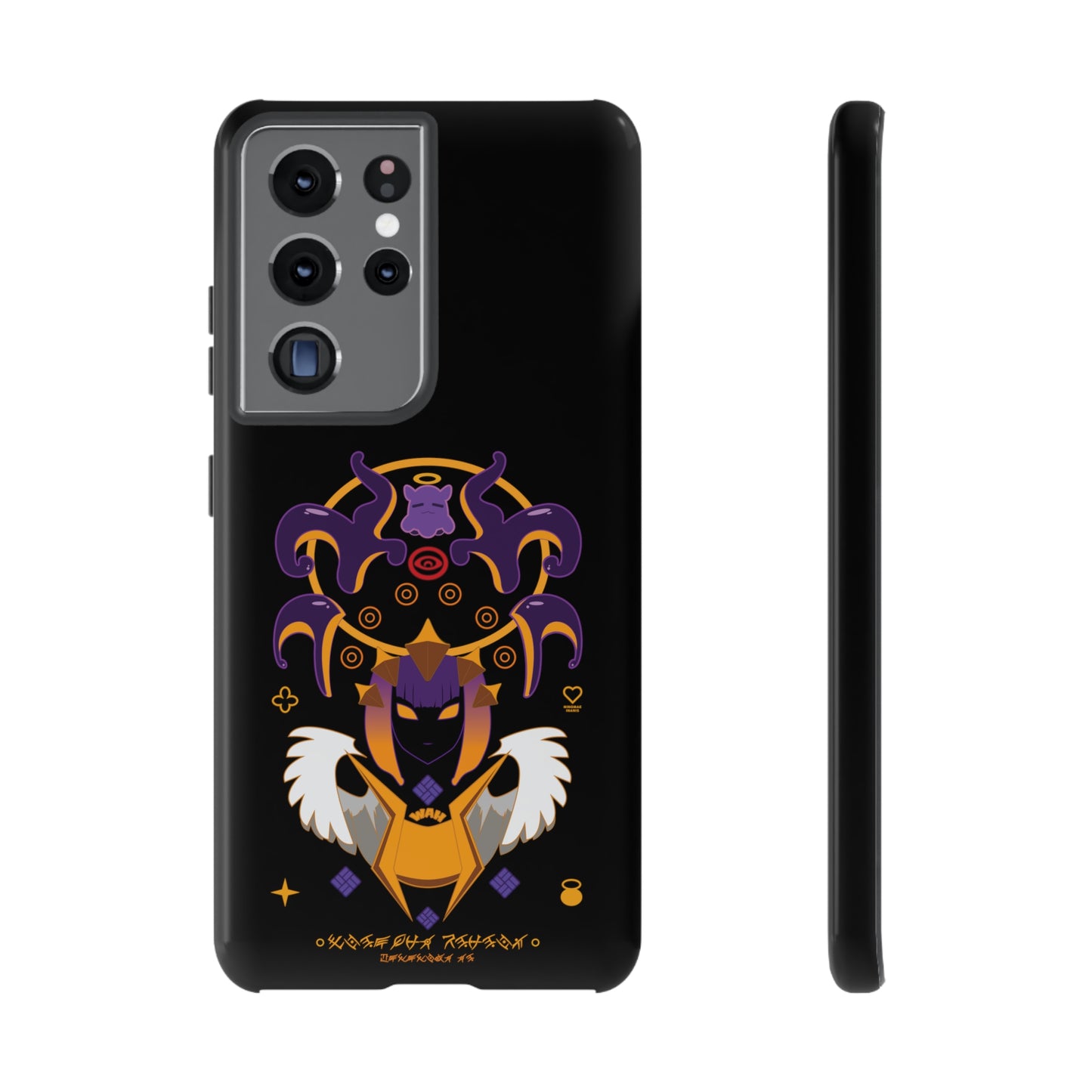 Hololive EN | Ninomae Ina'nis "Ancient Signs" Phone Hard Case Multiple Phone Models