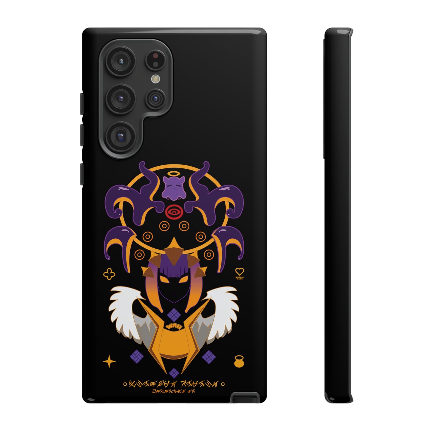 Hololive EN | Ninomae Ina'nis "Ancient Signs" Phone Hard Case Multiple Phone Models