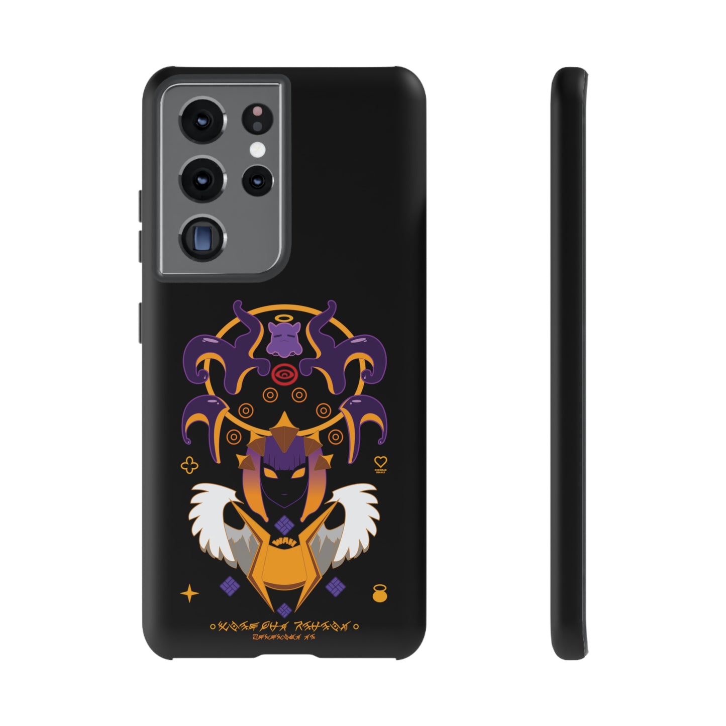 Hololive EN | Ninomae Ina'nis "Ancient Signs" Phone Hard Case Multiple Phone Models