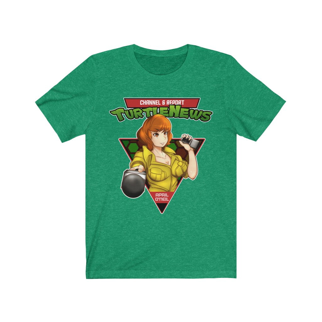 Ninja Turtles - April 'O Neal Reporting In | Unisex T-Shirt