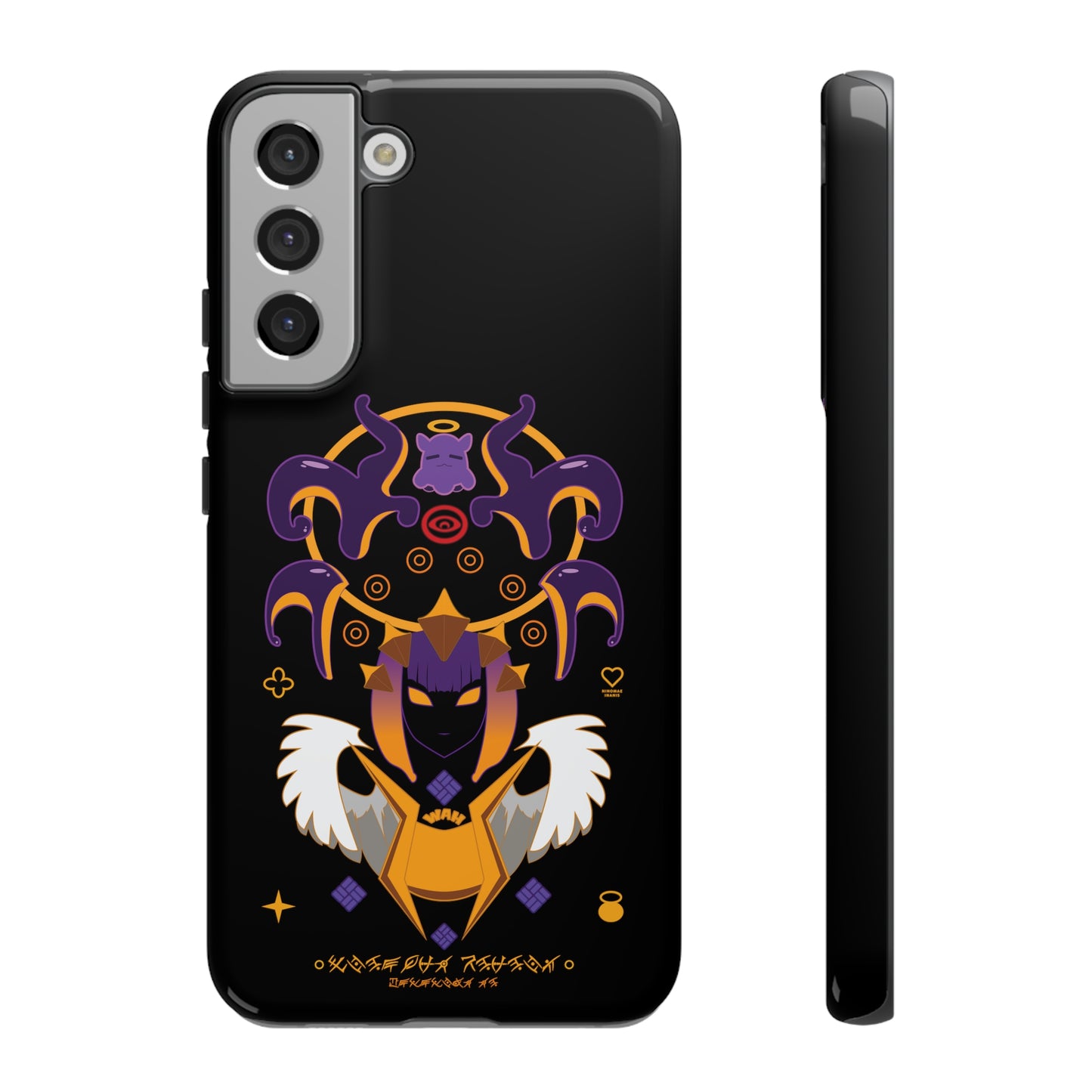 Hololive EN | Ninomae Ina'nis "Ancient Signs" Phone Hard Case Multiple Phone Models