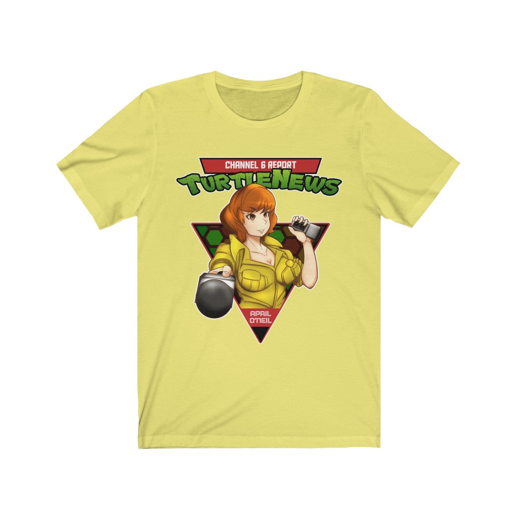 Ninja Turtles - April 'O Neal Reporting In | Unisex T-Shirt
