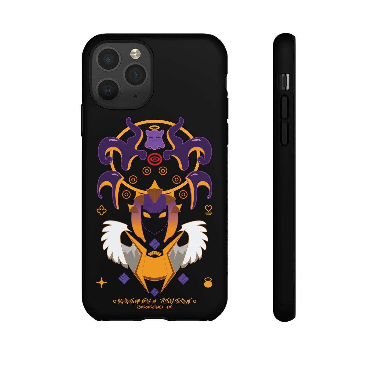 Hololive EN | Ninomae Ina'nis "Ancient Signs" Phone Hard Case Multiple Phone Models