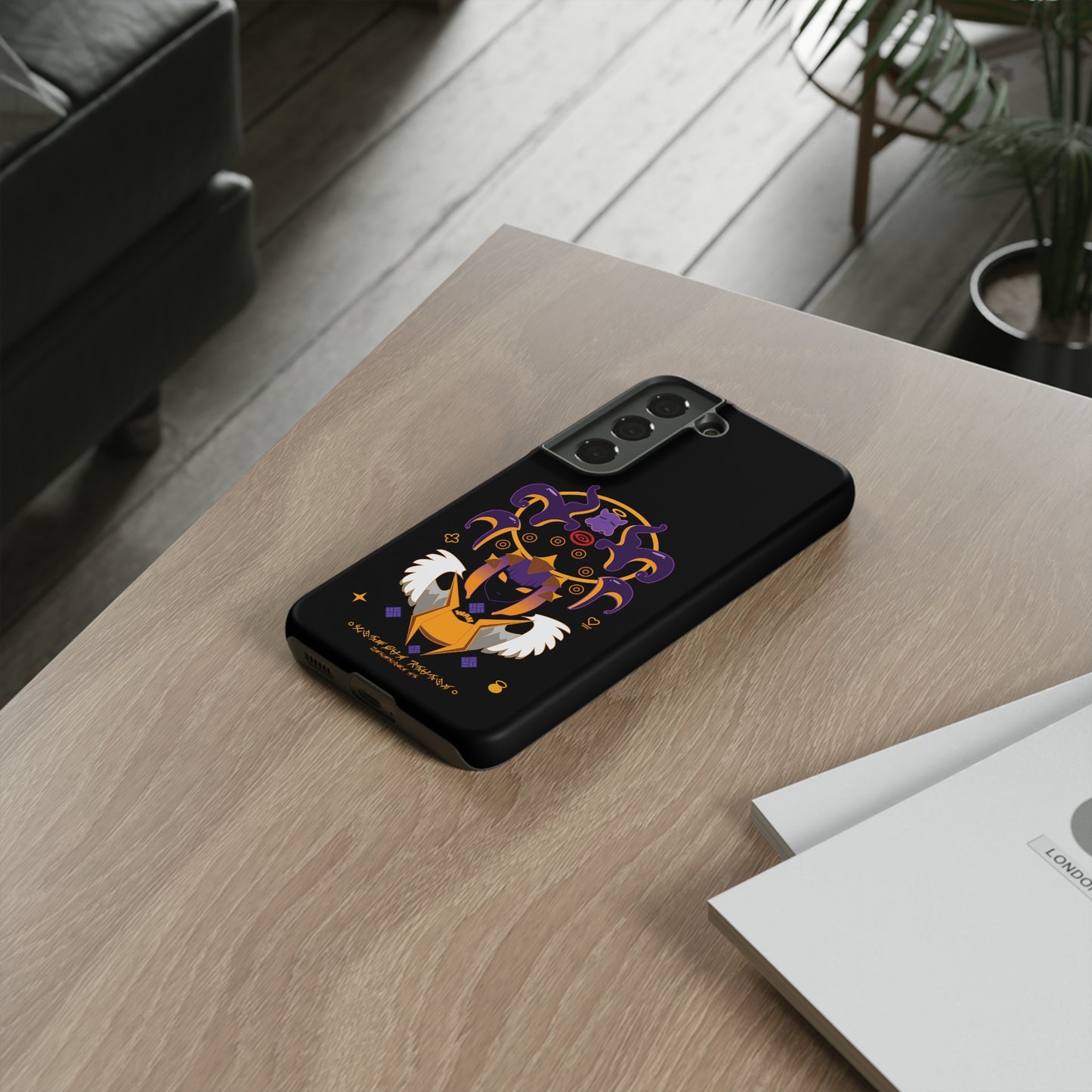 Hololive EN | Ninomae Ina'nis "Ancient Signs" Phone Hard Case Multiple Phone Models