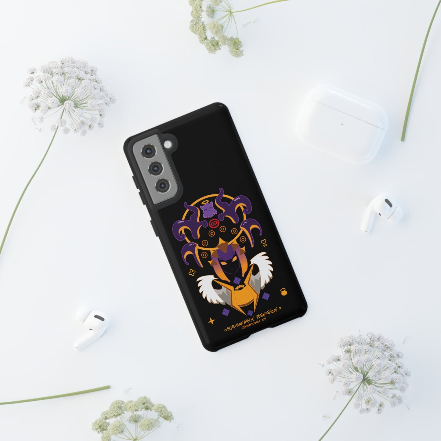 Hololive EN | Ninomae Ina'nis "Ancient Signs" Phone Hard Case Multiple Phone Models