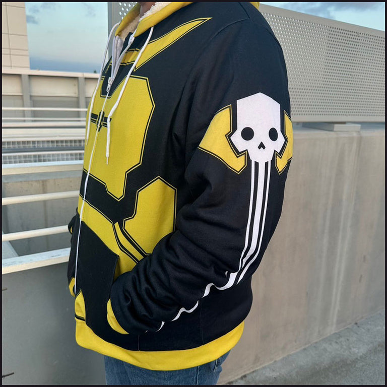 Helldivers 2 - Ice Trekking Squad Micro Fleece Hoodie
