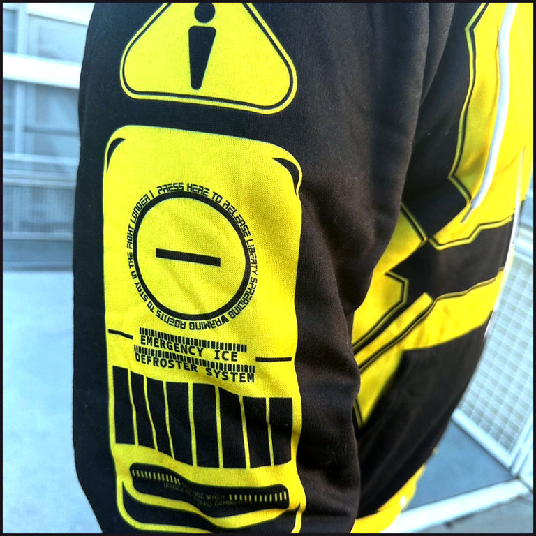 Helldivers 2 - Ice Trekking Squad Micro Fleece Hoodie