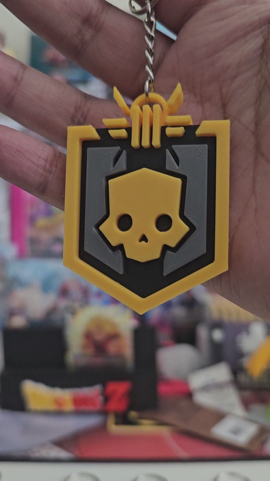 Helldivers 2 Unique Ranks Keychains - 3D Printed