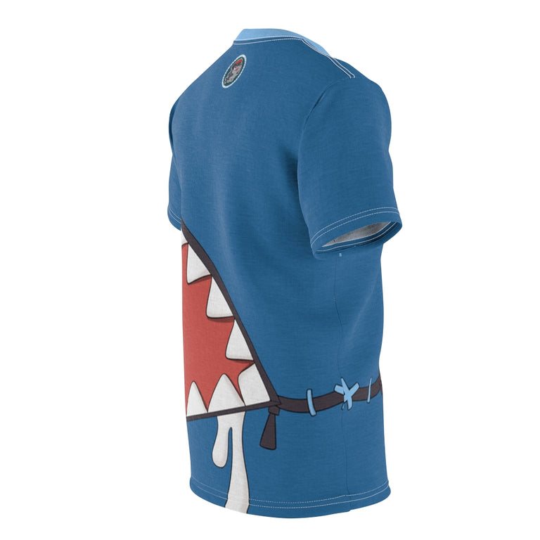 Hololive EN - Polyester Cosplay Gwar Gura Theme Shirt