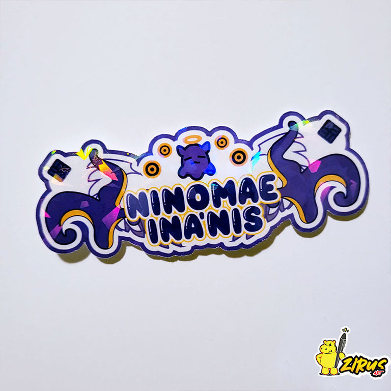 Hololive EN - Holographic Stickers Set of 6