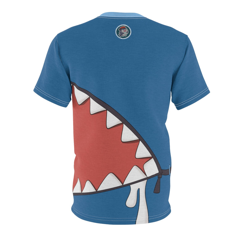 Hololive EN - Polyester Cosplay Gwar Gura Theme Shirt