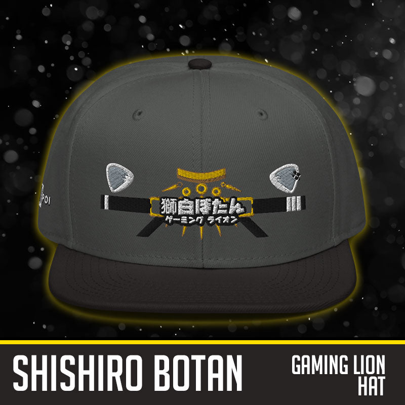 Hololive Shishiro Botan - "Gaming Lion" Cosplay Snapback Hat