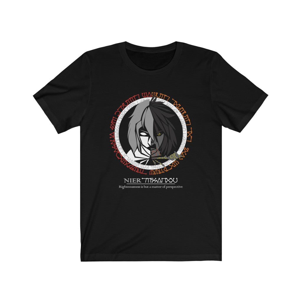 Nier Replicant - "righteousness is but a matter of perspective" Unisex T-Shirt