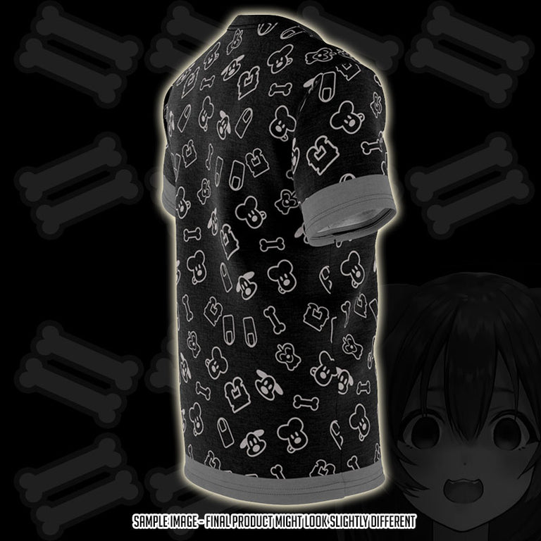 Hololive - Inugami Korone | New outfit pattern print shirt - OPTION A