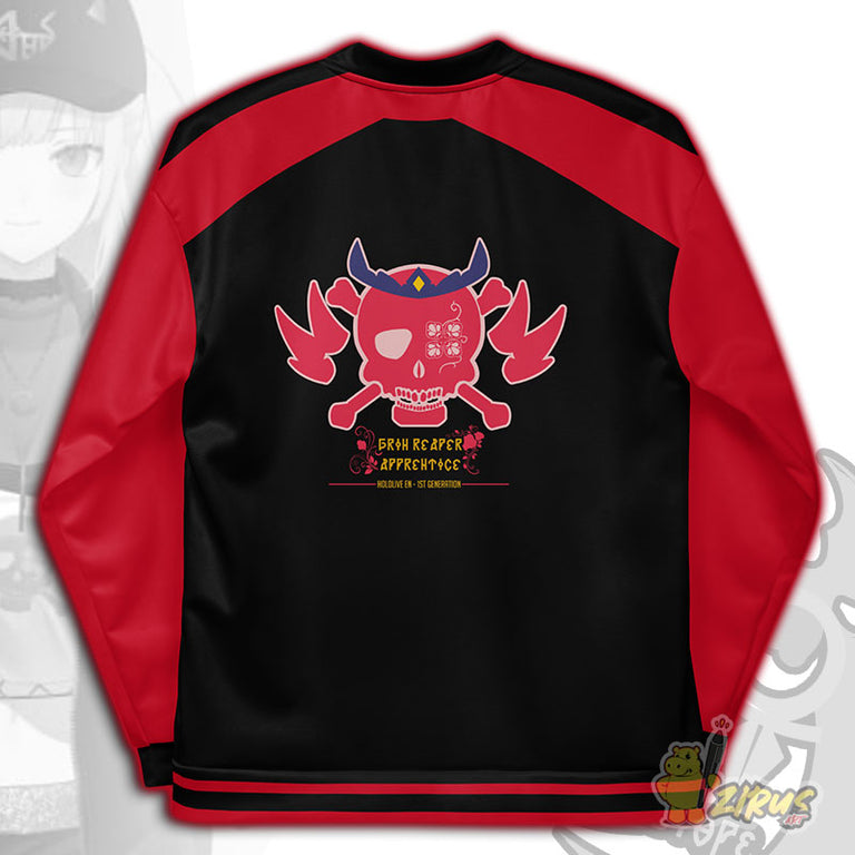 Hololive EN | Mori Calliope Reaper Bomber Style Jacket