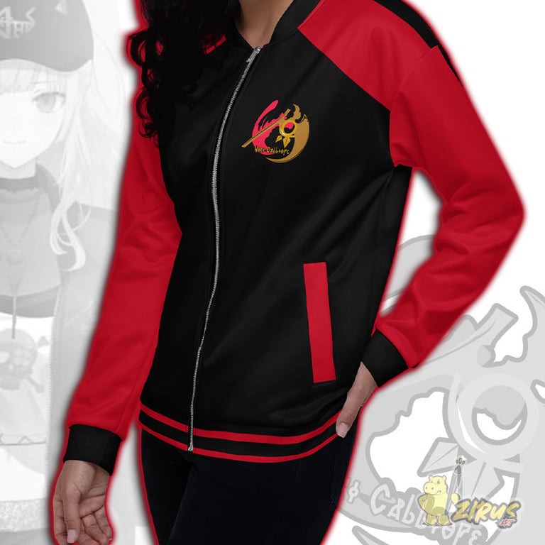 Hololive EN | Mori Calliope Reaper Bomber Style Jacket