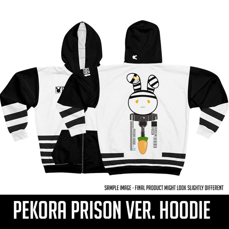Hololive - Pekora Usada Prison Ver. Hoodie - Inmate 111
