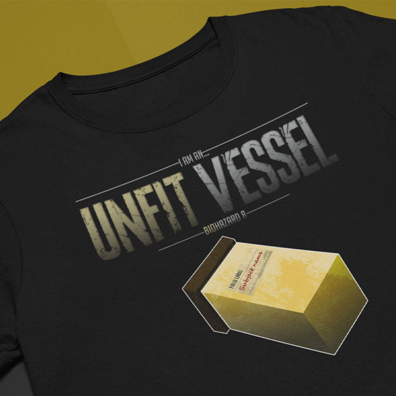 Resident Evil 8 Inspired "Unfit Vessel" T-shirt