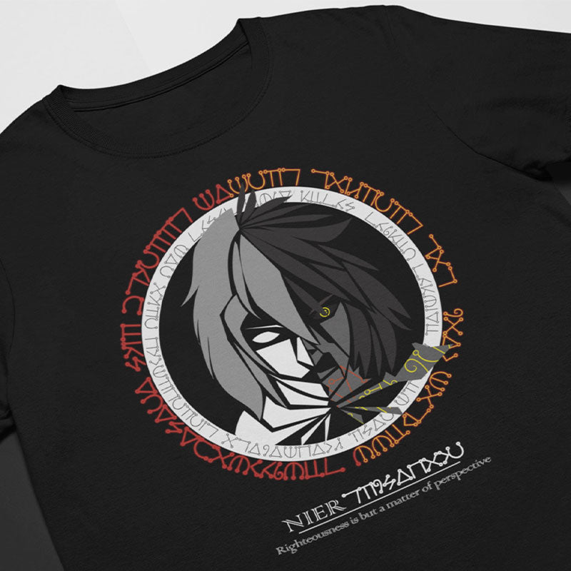 Nier Replicant - "righteousness is but a matter of perspective" Unisex T-Shirt