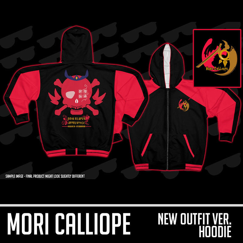 Hololive EN - Mori Calliope New Outfit ver.  Inspired Cosplay Hoodie