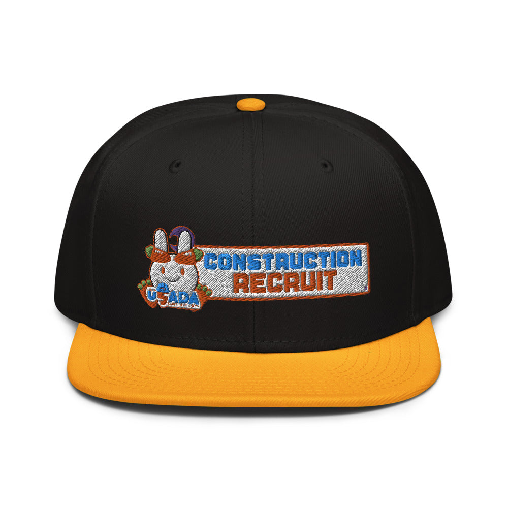 Hololive - Pekora Kensetsu - Recruit Tag | Snapback Hat